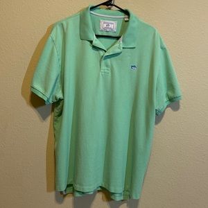 Southern Tide Light Green color XL Skipjack Polo